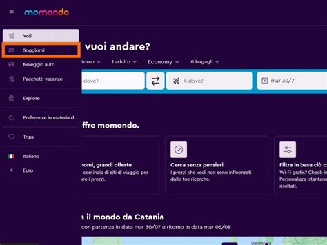 momondo sito ufficiale.